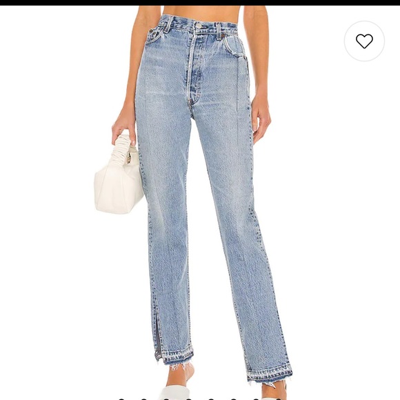EB Denim Denim - EB Denim Light Blue High-Rise Straight Jeans